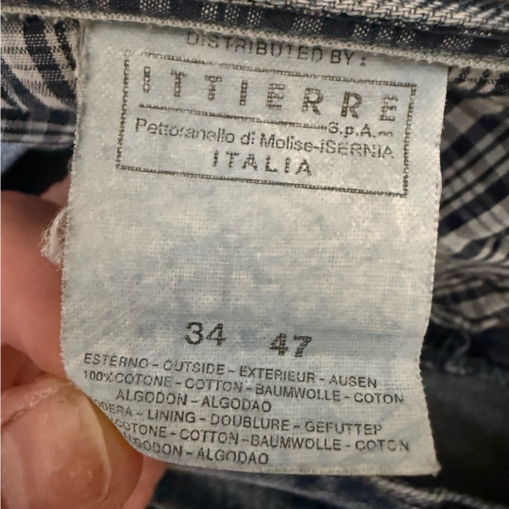 Dolce & Gabbana D&G Mens Distressed Denim Shorts Blue Button Fly Italy Size 34 - Picture 5 of 8